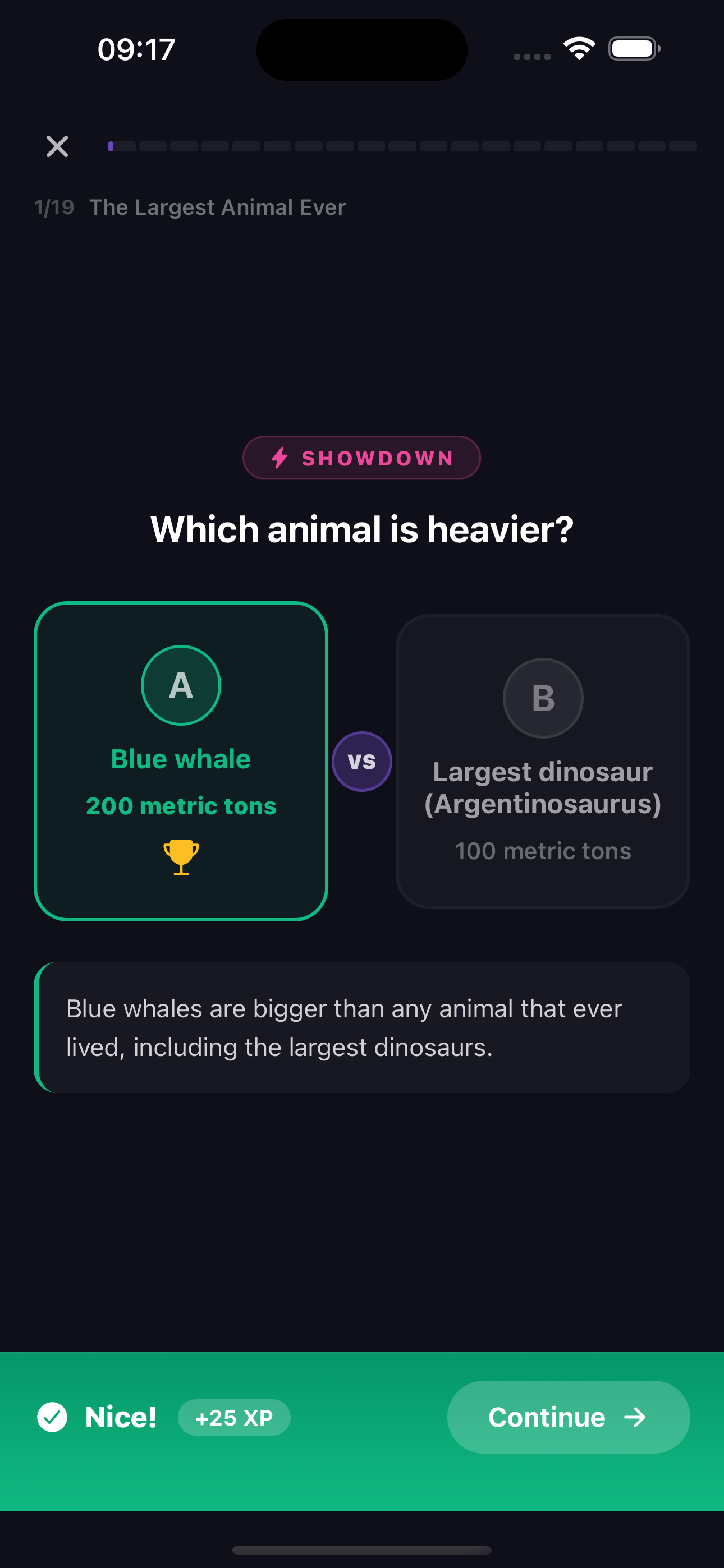WizDeck interactive showdown
